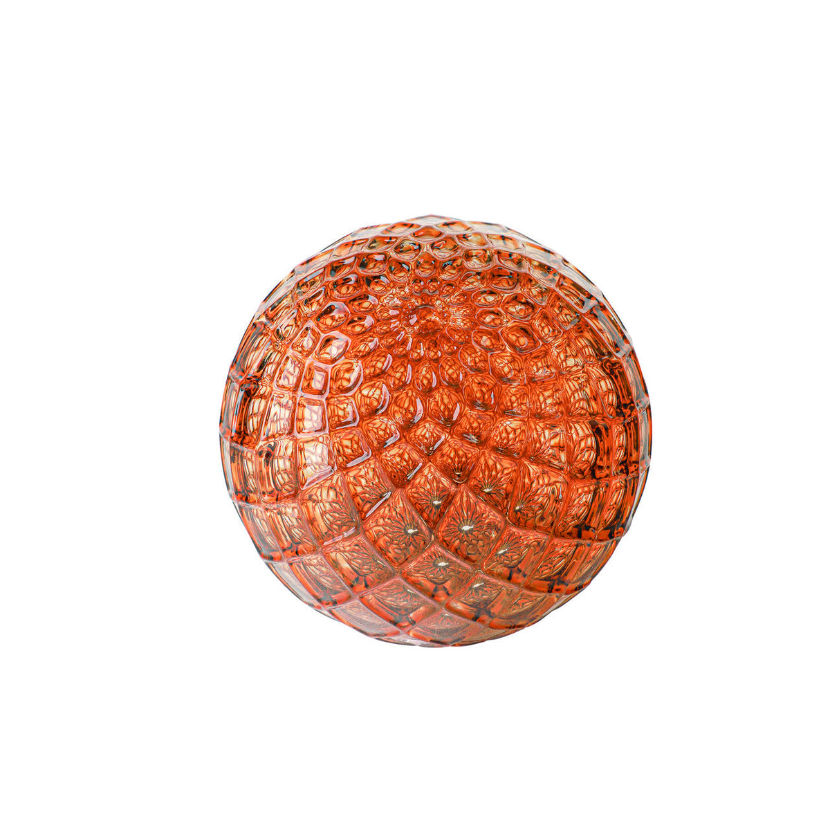 Candy Apple Red Handblown Glass Ornament