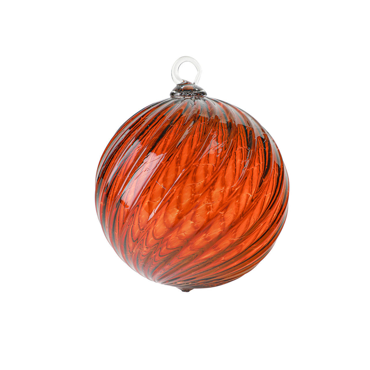 Candy Apple Red Handblown Glass Ornament