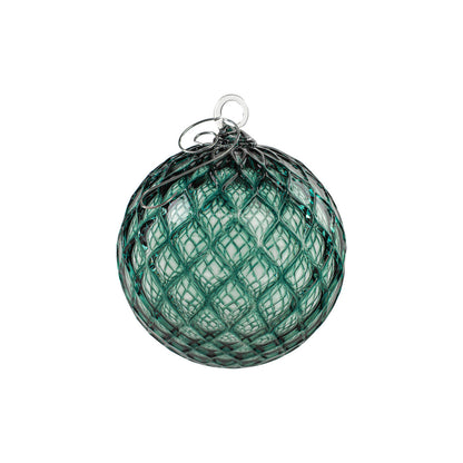 Deep Pine Handblown Glass Ornament
