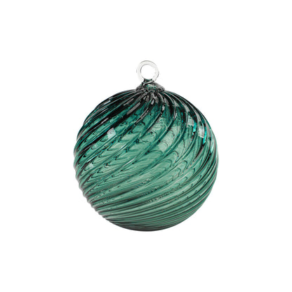 Deep Pine Handblown Glass Ornament