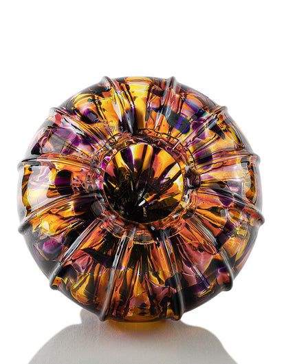 Mini Round Hand-Blown Glass Pumpkin